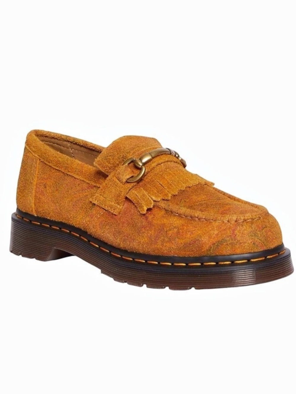 Dr. Martens Adrian Snaffle Suede Loafers Brown